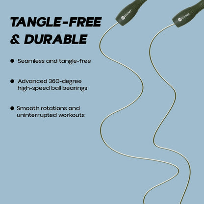 حبل القفز Konex للرجال والنساء حبل القفز